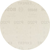 Bosch Professional Expert M480 Sanding Net - 125mm for Random Orbital Sanders (G 320, 50-pc)