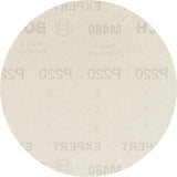 Bosch Professional Expert M480 Sanding Net - 150mm for Random Orbital Sanders - G 220 - 5pc