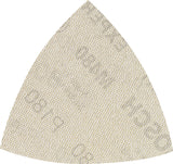 Bosch Professional M480 Sanding Net for Delta Sanders - 93mm, G180 (5-Pack)