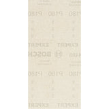 Bosch Professional Expert M480 Sanding Net - 93 x 186 mm, G 180, 10-pcs (for Orbital Sanders)