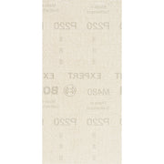 Bosch Professional Expert M480 Sanding Net for Orbital Sanders - 93 x 186 mm, G 220