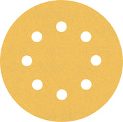 Bosch Professional Expert C470 Sandpaper - 115mm, 8 Holes, G 120  for Random Orbital Sanders