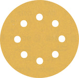 Bosch Professional Expert C470 Sandpaper - 115mm, 8 Holes, G 180  for Random Orbital Sanders