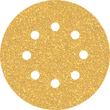 Bosch Professional Expert C470 Sandpaper - 125mm, 8 Holes, G 40  for Random Orbital Sanders