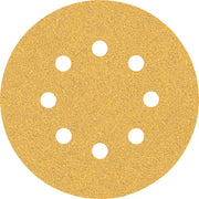Bosch Professional Expert C470 Sandpaper - 125mm, 8 Holes, G 60  for Random Orbital Sanders