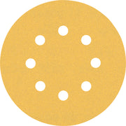 Bosch Professional Expert C470 Sandpaper - 125mm, 8 Holes, G 120  for Random Orbital Sanders