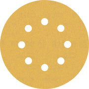 Bosch Professional Expert C470 Sandpaper - 125mm, 8 Holes, G 180  for Random Orbital Sanders