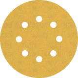 Bosch Professional Expert C470 Sandpaper - 125mm, 8 Holes, G 320  for Random Orbital Sanders