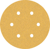 Bosch Professional Expert C470 Sandpaper - 150mm, 6 Holes, G60,  Random Orbital Sanders