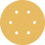 Bosch Professional Expert C470 Sandpaper - 150mm, 6 Holes, G80,  Random Orbital Sanders