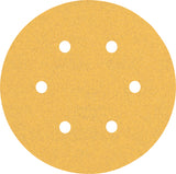 Bosch Professional Expert C470 Sandpaper - 150mm, 6 Holes, G100,  Random Orbital Sanders