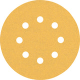 Bosch Professional Expert C470 Sandpaper - 125mm, 8 Holes, G 100  for Random Orbital Sanders