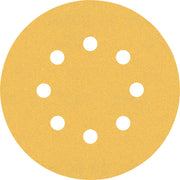 Bosch Professional Expert C470 Sandpaper - 125mm, 8 Holes, G 120  for Random Orbital Sanders