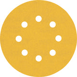 Bosch Professional Expert C470 Sandpaper - 125mm, 8 Holes, G 240  for Random Orbital Sanders