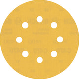 Bosch Professional Expert C470 Sandpaper - 125mm, 8 Holes, G 400  for Random Orbital Sanders