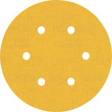 Bosch Professional Expert C470 Sandpaper - 150mm, 6 Holes, G 240  for Random Orbital Sanders