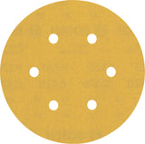 Bosch Professional Expert C470 Sandpaper - 150mm, 6 Holes, G 320  for Random Orbital Sanders