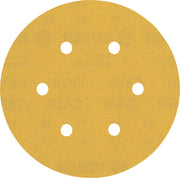 Bosch Professional Expert C470 Sandpaper - 150mm, 6 Holes, G 320  for Random Orbital Sanders