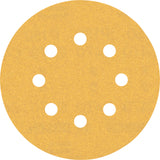 Bosch Professional Expert C470 Sandpaper - 125mm, 8 Holes, G 150  for Random Orbital Sanders