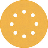 Bosch Professional Expert C470 Sandpaper - 125mm, 8 Holes, G 220  for Random Orbital Sanders