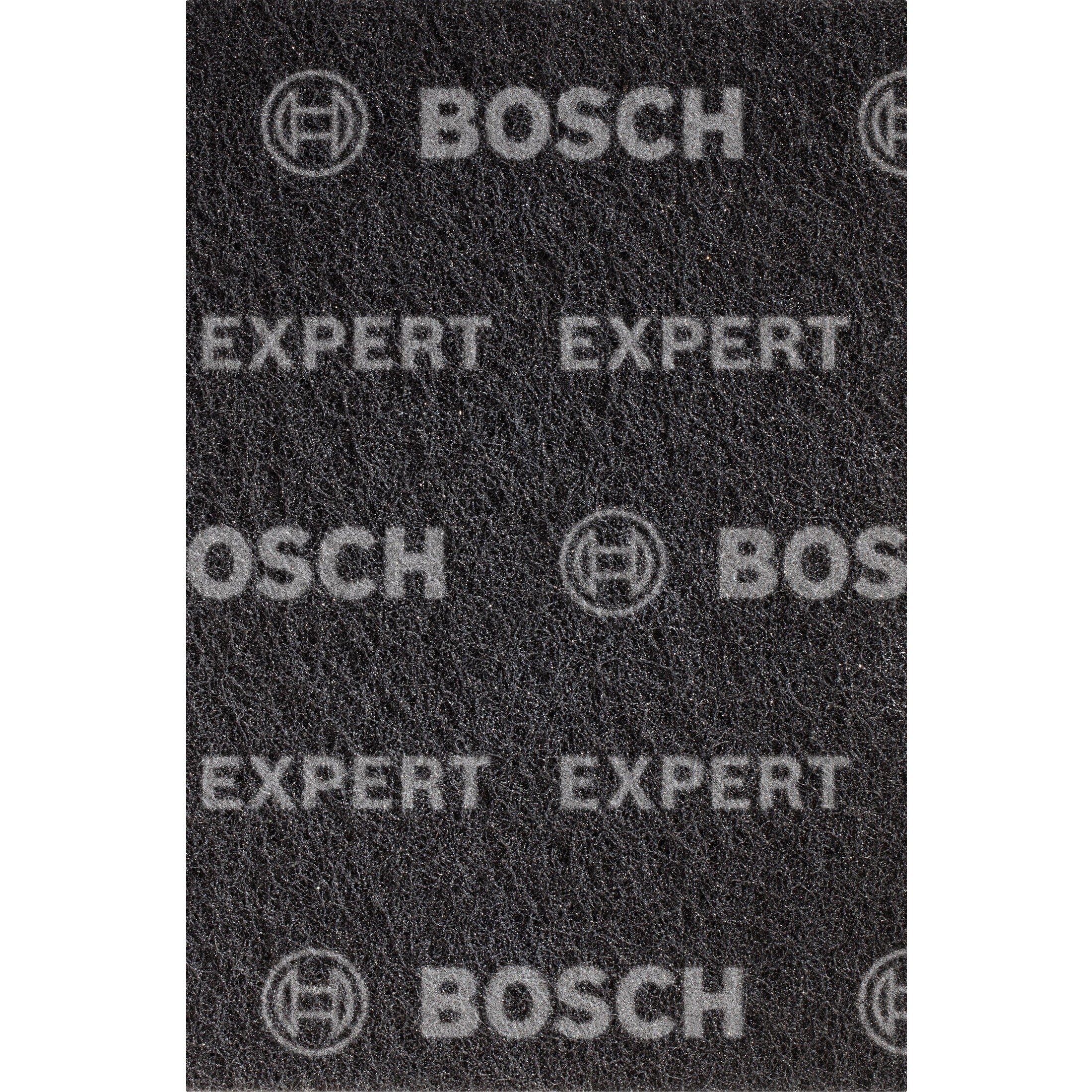 Bosch Professional Expert N880 Fleece Pad for Handsanding - 152 x 229 mm, Extra Cut S