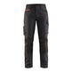 Blaklader Women's Service Trousers with Stretch 7195 #colour_black-red