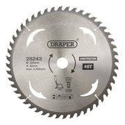 Draper Tools TCT Construction Circular Saw Blade, 305 x 30mm, 48T