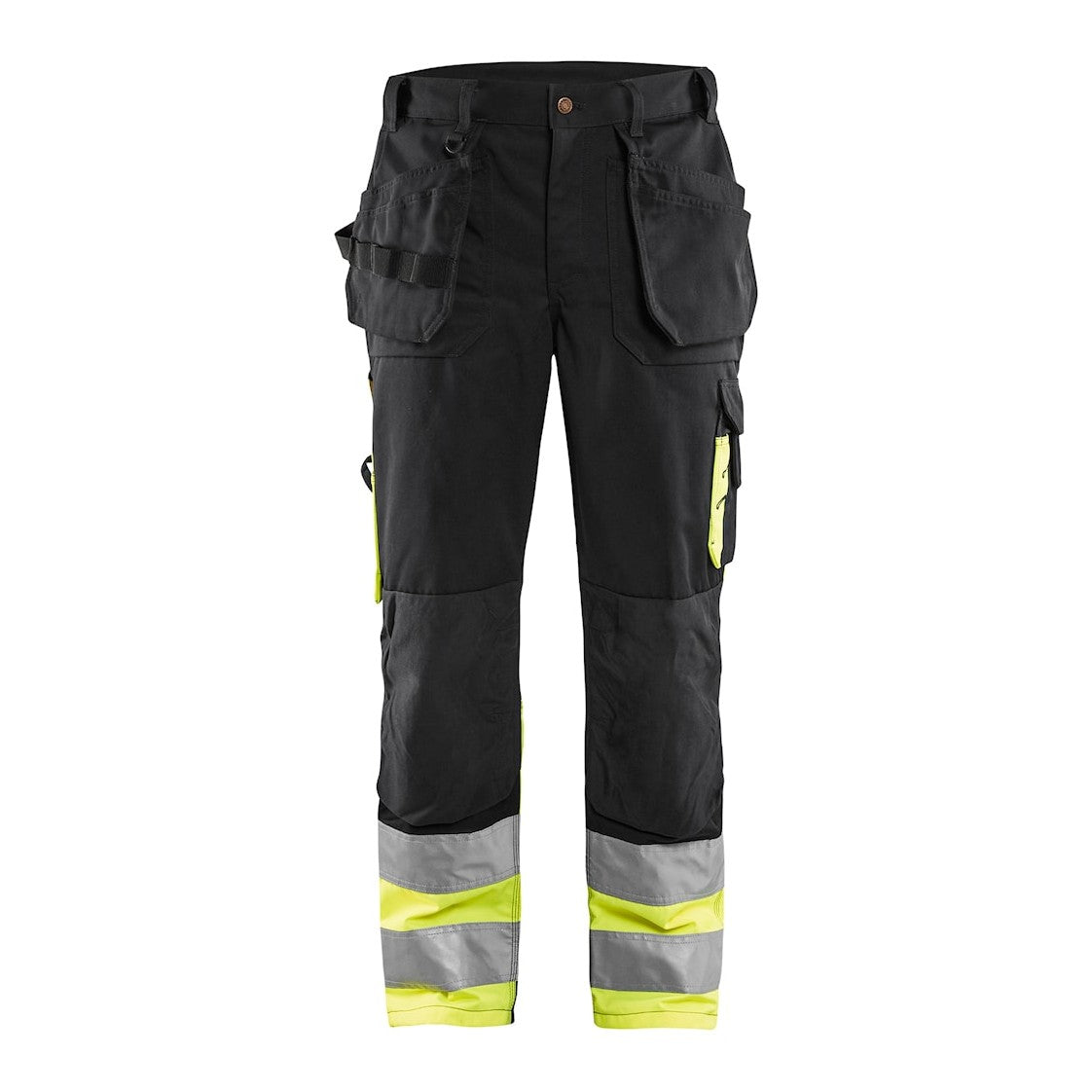 Blaklader Hi-Vis Trousers 15291370 - Black/Hi-Vis Yellow