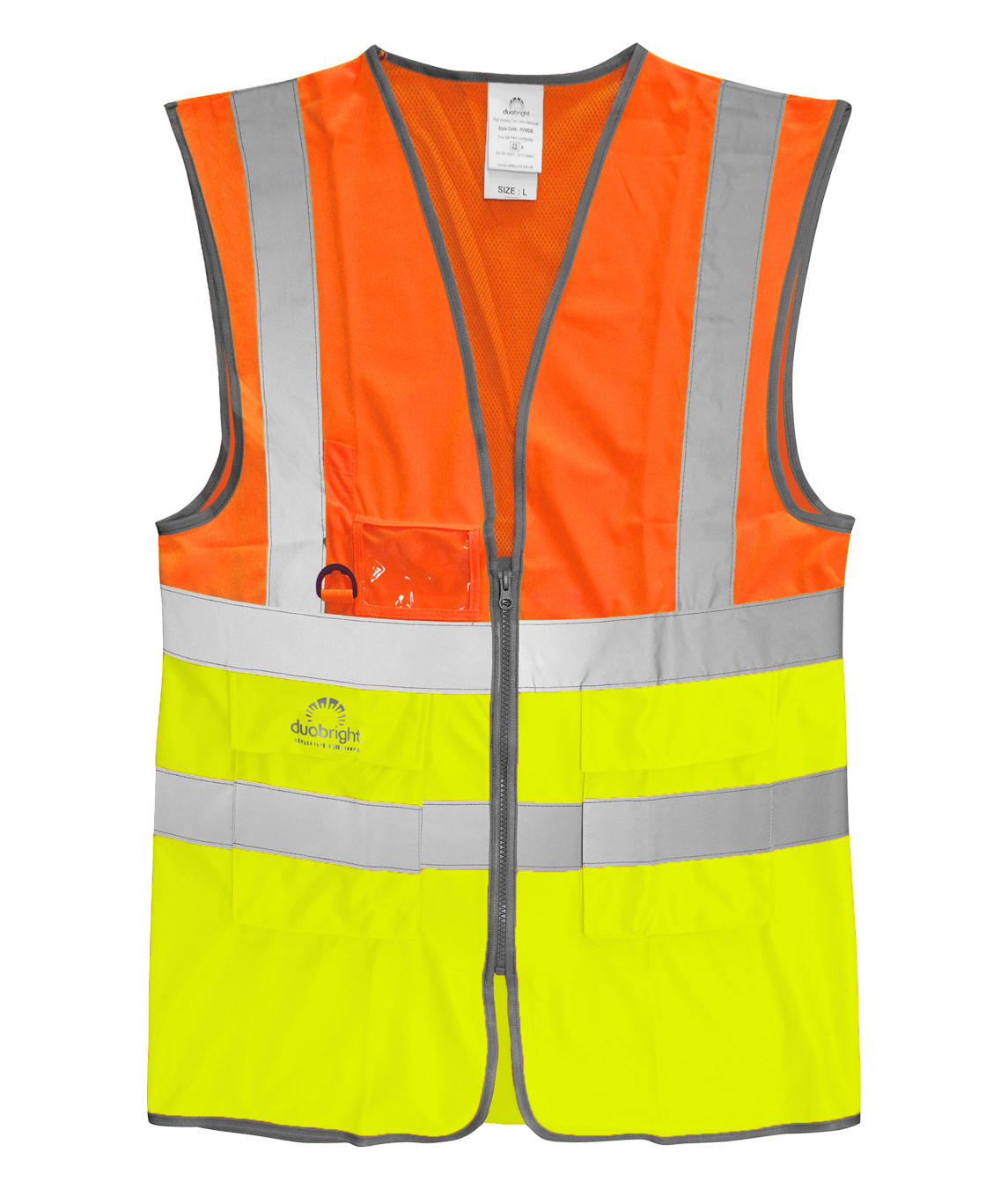 Orbit International Dhow: Hi-Vis Two Tone Waistcoat