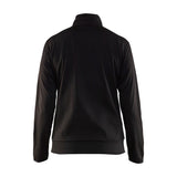 Blaklader Women's Sweatshirt with Full Zip 3394 #colour_black-red
