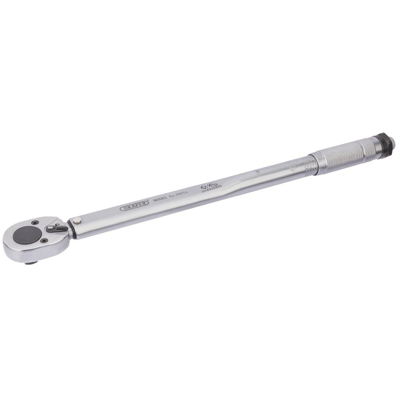 Draper Tools 1/2" Square Drive 30 - 210Nm or 22.1-154.9lb-ft Ratchet Torque Wrench