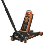 Sealey Trolley Jack 3 Tonne Low Profile Rocket Lift Orange