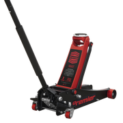 Sealey Trolley Jack 3 Tonne Low Profile Rocket Lift Red 3040AR