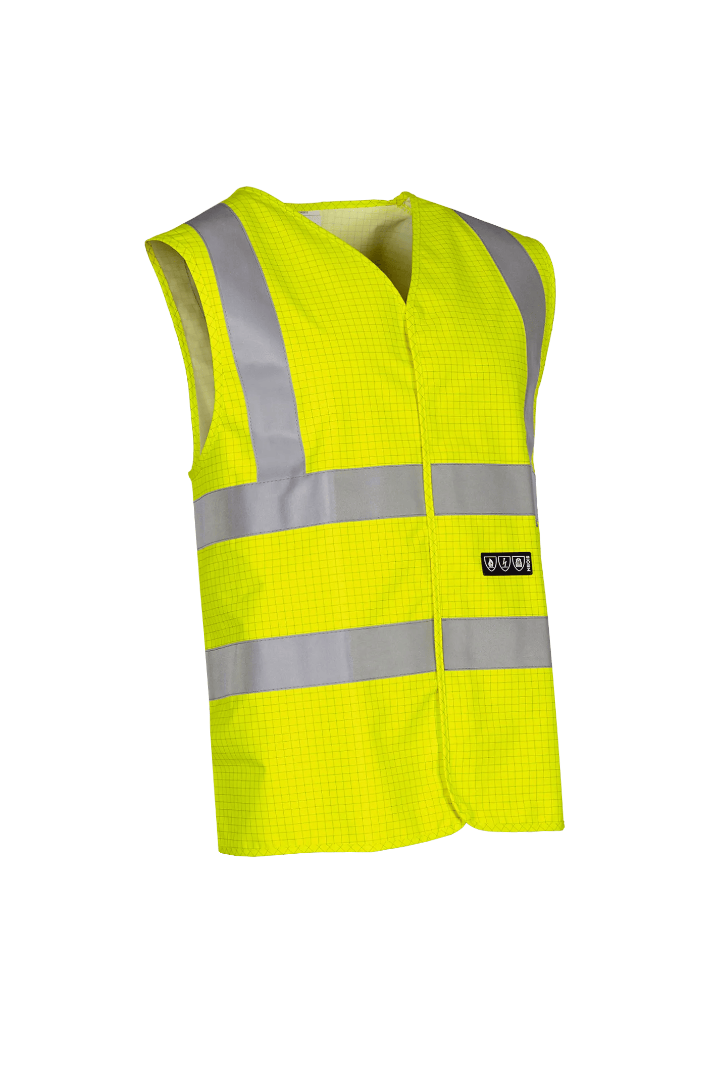 Sioen Hellisan Flame Retardant Anti-Static Hi-Vis Waistcoat