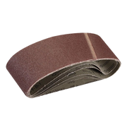 Silverline Sanding Belts 75 X 533mm 5pk - 60 Grit