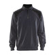 Blaklader Half-Zip 2-Tone Sweatshirt 3353 - Mid Grey/Black