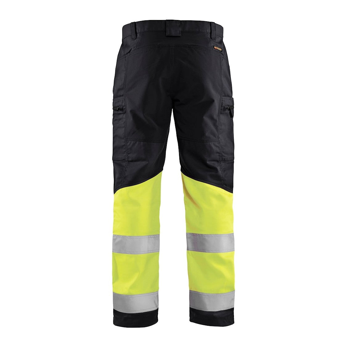 Blaklader Hi-Vis Trousers with Stretch 1551 - Black/Hi-Vis Yellow