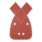 Silverline Hook & Loop Detail Sander Sheets With 2 Tips 140mm 10Pk - 120 Grit