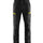 Blaklader Service Trousers with Stretch 1456 #colour_black-hi-vis-yellow