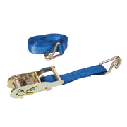 Silverline Ratchet Tie Down Strap J-Hook 4m x 30mm