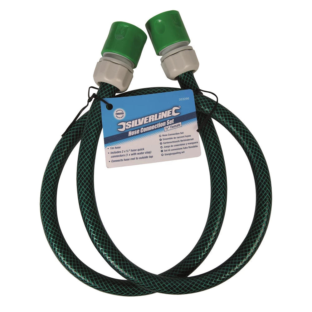 Silverline Hose Connection Set