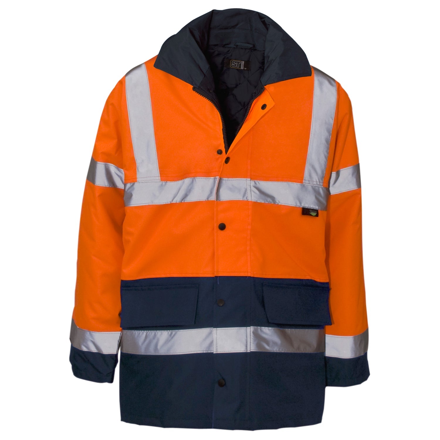 Supertouch Hi Vis Orange 2 Tone Parka