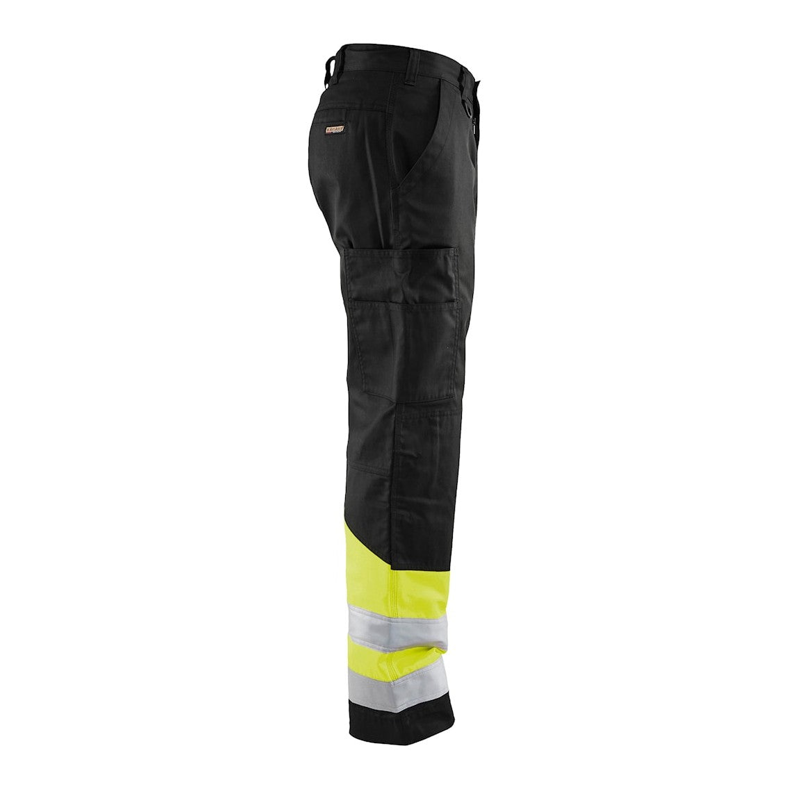 Blaklader Hi-Vis Trousers 1564 - Black/Hi-Vis Yellow