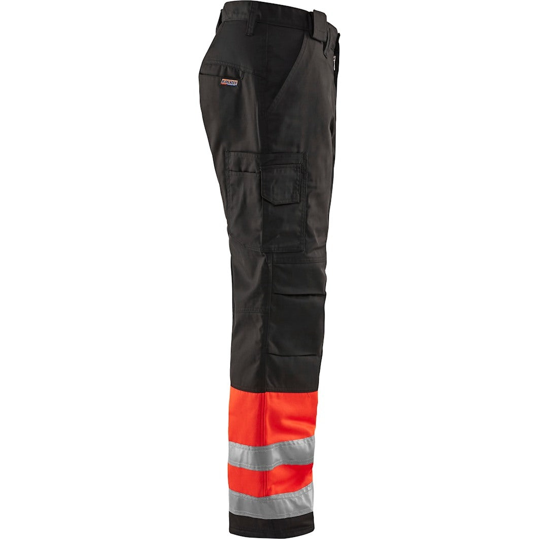 Blaklader Hi-Vis Winter Trousers 1862 - Hi-Vis Red/Black