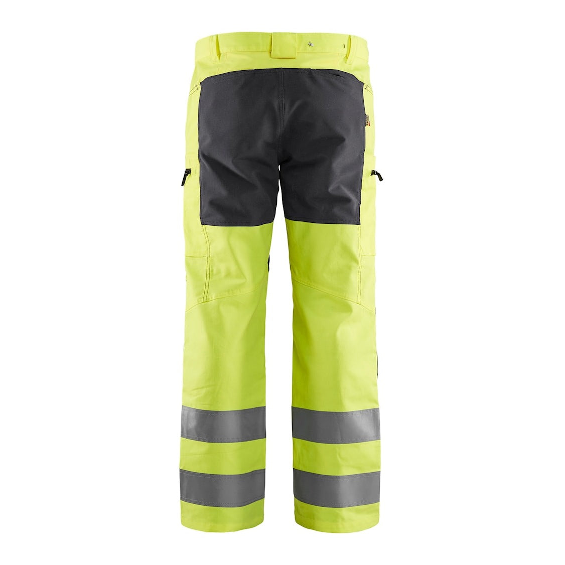 Blaklader Hi-Vis Trousers with Stretch 1585 - Hi-Vis Yellow/Mid Grey