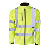 Supertouch Hi Vis Yellow Softshell Jacket