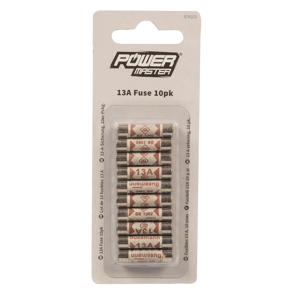 Powermaster Fuses 10Pk 13A