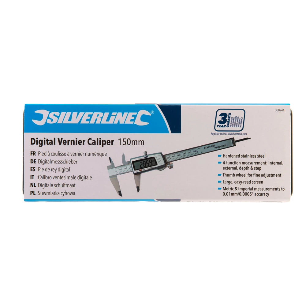 Silverline Digital Vernier Caliper