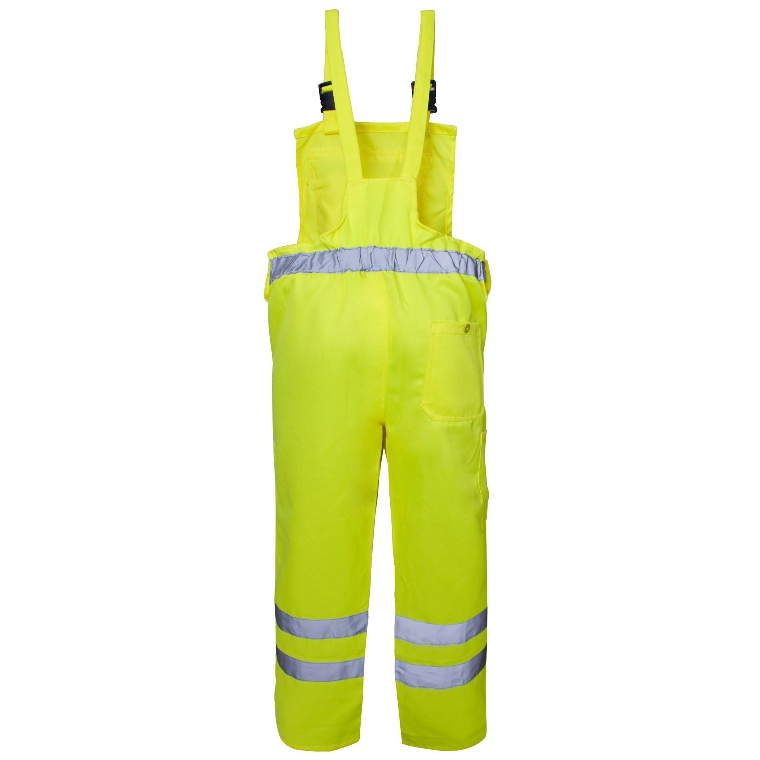 Supertouch Hi Vis Yellow Polycotton Bib Trousers