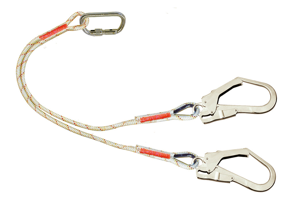 Beeswift 3M Protecta Twin Leg Rope Restraint Lanyard